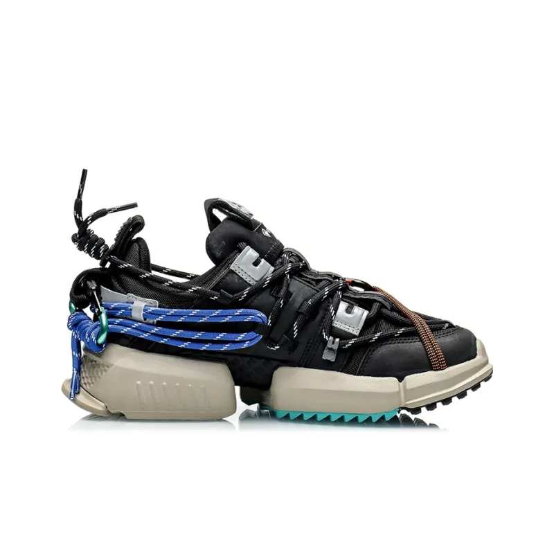LiNing Chunky Sneakers Women's Low Top Black-1