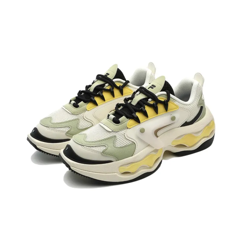 FILA FUSION Nebula Sneakers 'White Yellow Green' Women's-1