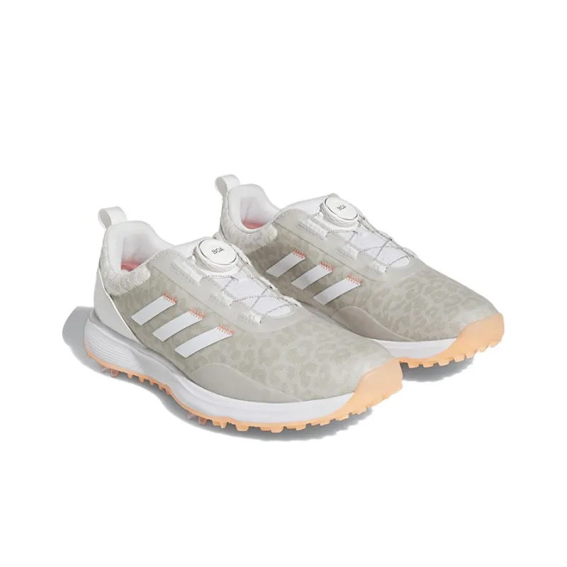 Adidas S2G Boa Spiked Golf Cloud White Coral Fusion Women's-2