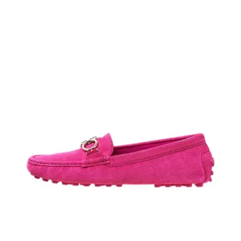 FERRAGAMO GANCINI Flat Shoes Women's Pink