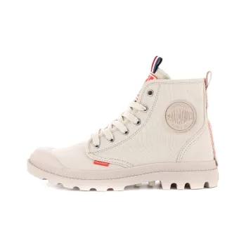 Palladium Pampa Hi Dare 75th Slip Resistant, Abrasion Resistant, Breathable High Top Canvas Shoes Unisex Desert Yellow