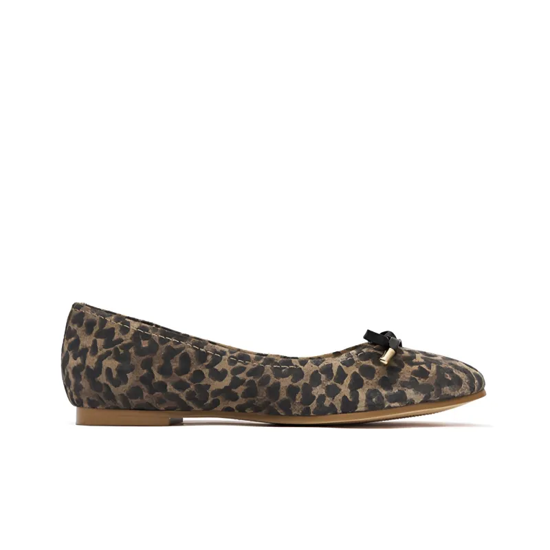 Clarks Women's Casual Shoes Women's Low-Top Leopard Print-1