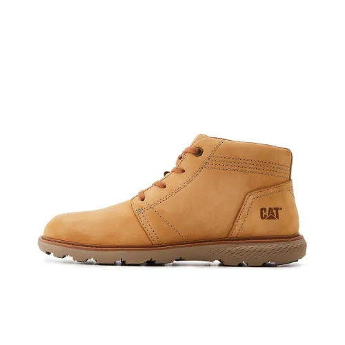 CAT Outdoor Boots Men Yellow/Brown Red/Black