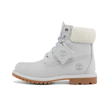Timberland Premium 6 Inch Waterproof Boot 'Light Grey Nubuck' Women's
