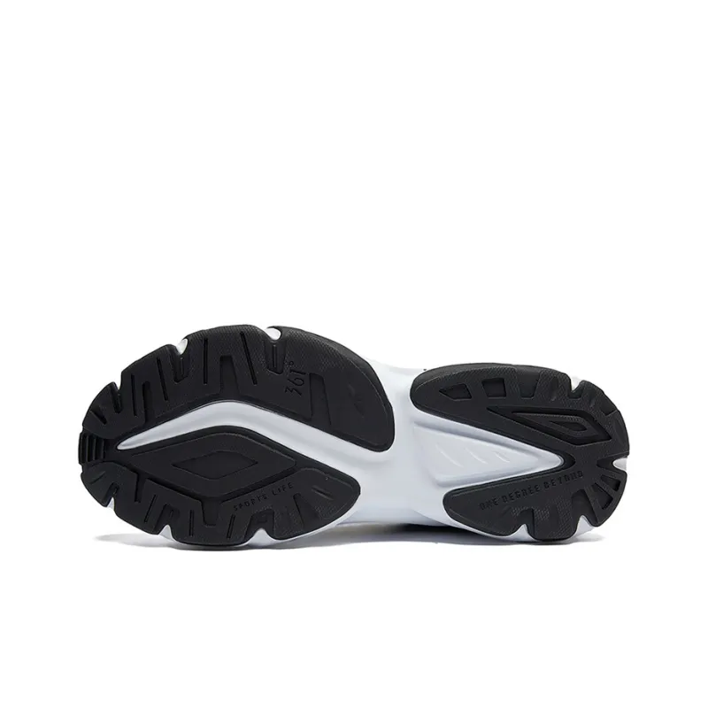 361° Osmo 2.0 Chunky Sneakers Men Low Top Black/White-3