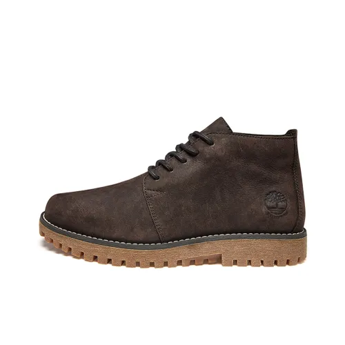 Timberland Chukka Outdoor Boots Men Dark Brown