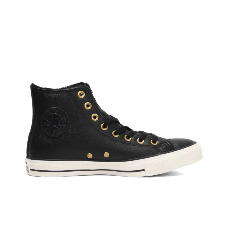 Converse Chuck Taylor All Star 'Black Leather Gold'-1