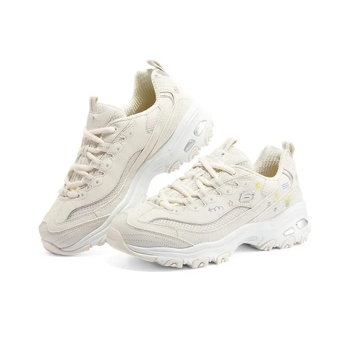 Skechers D'Lites 1.0 'White' Women's-2