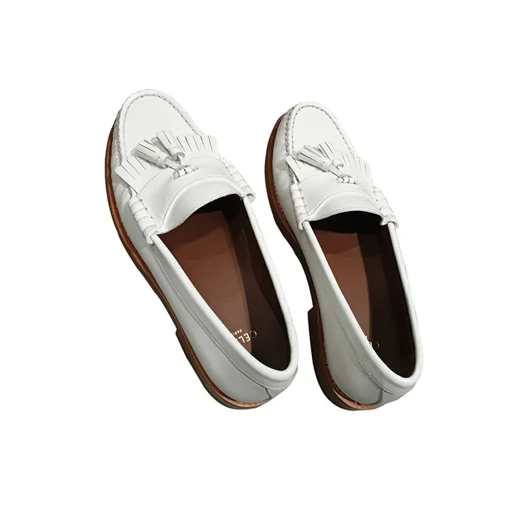 CELINE Loafers Women's White-3