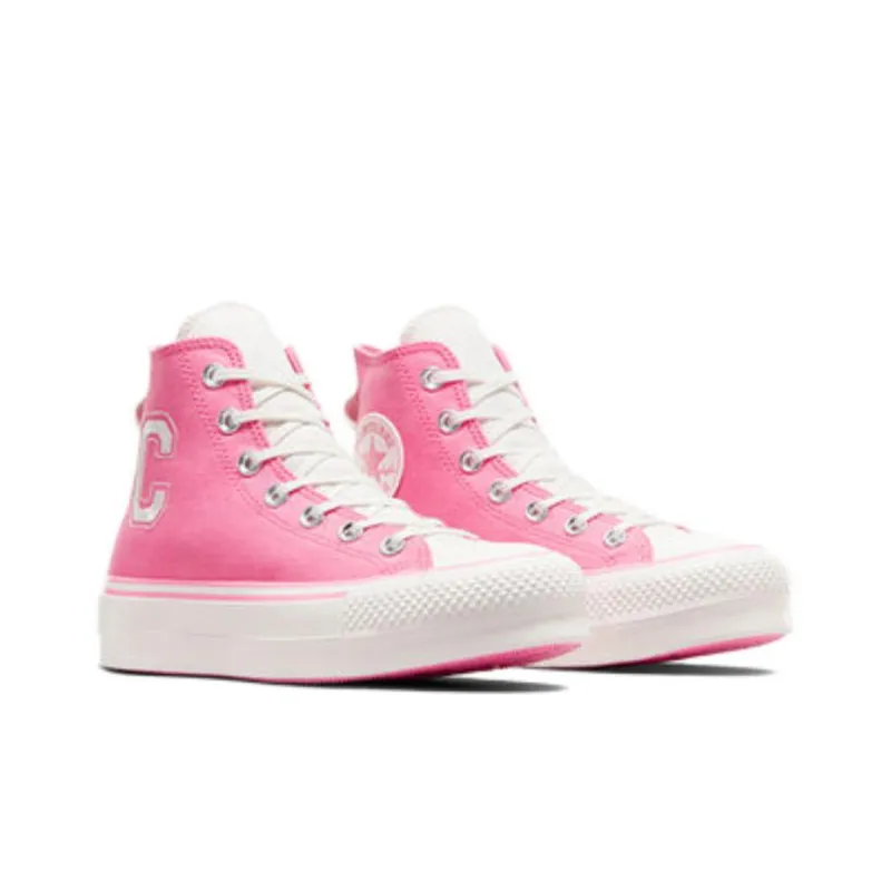 Converse Chuck Taylor All Star Lift Platform Retro Varsity High 'Oops Pink' Women's-2
