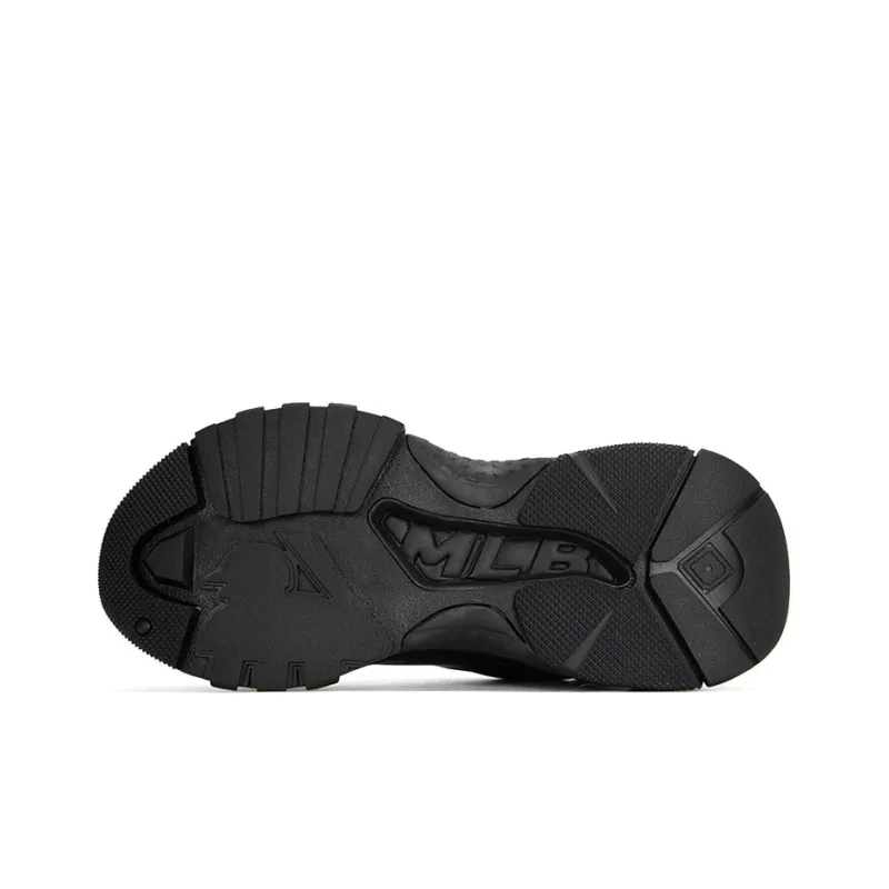 MLB Big Ball Chunky Height Increasing Low Top Chunky Sneakers Unisex Black-5