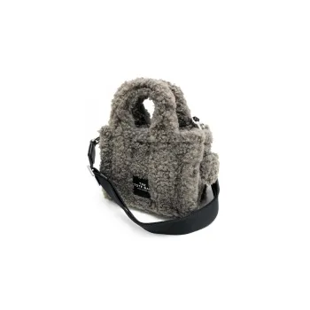 MARC JACOBS Polyester Shoulder Bag, Crossbody Bag, Handbag Regular Women's Gray
