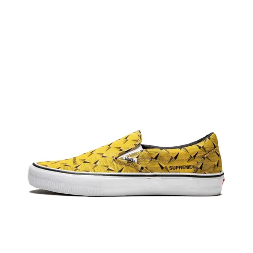 Vans Slip-On Supreme Diamond Plate Yellow