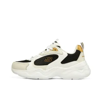 Skechers D'Lites Airy 3.0 'White Black' Women's