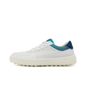 Ecco Low Top Golf Shoes Men's White