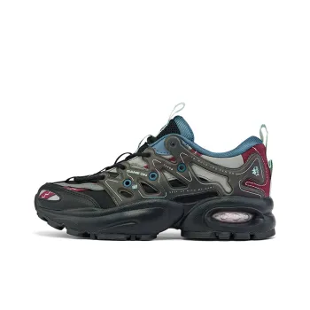 Kappa Cushioning, Slip Resistant, Abrasion Resistant Coverage Low Top Chunky Sneakers Unisex Black