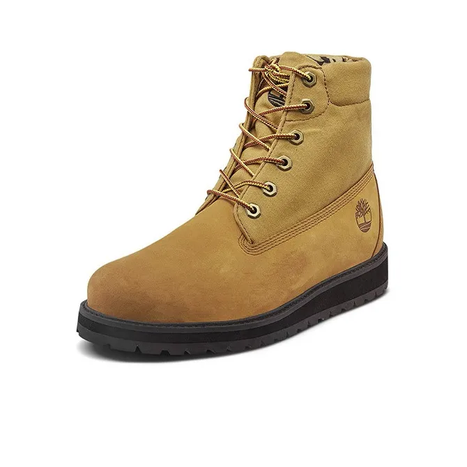 Timberland Roll Top Durable Cushioning Ankle-Length Outdoor Boots Men's Wheat Narrow Fit-1