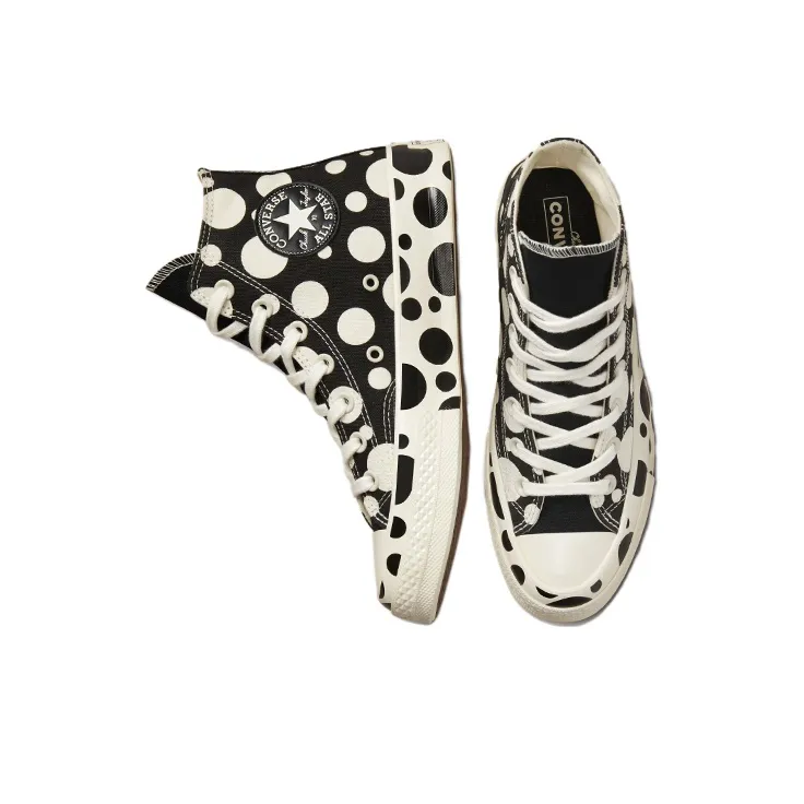 Converse Women's Chuck 70 High 'Polka Dots Black' Women's-3