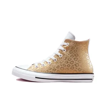 Chuck Taylor All Star Women's Converse High 'Glitter Leopard Spots' Women's
