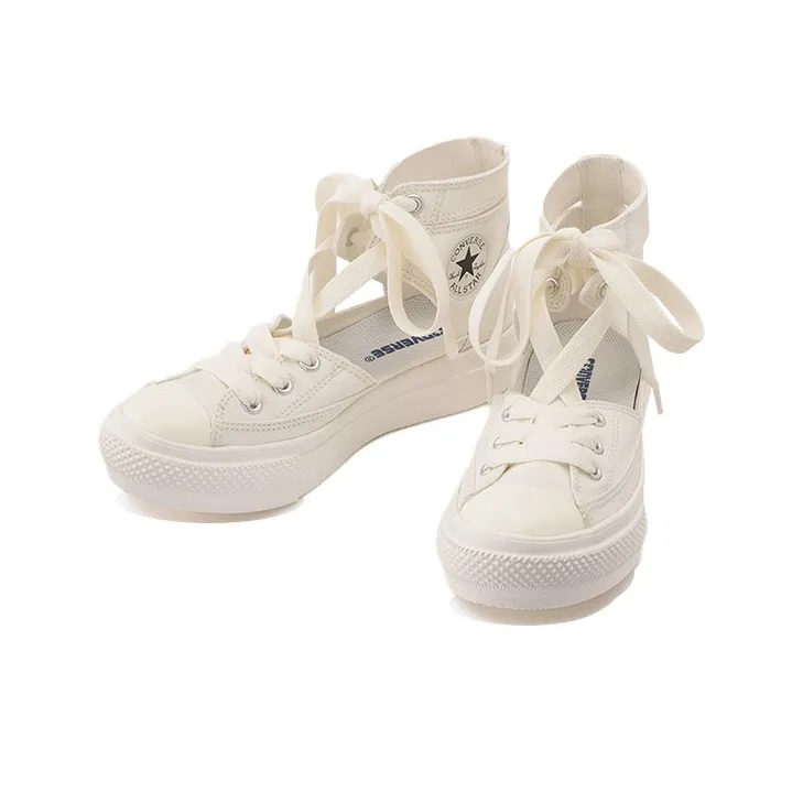 Converse All Star Light Plastic Ghillie Hi 'White' Women's-2