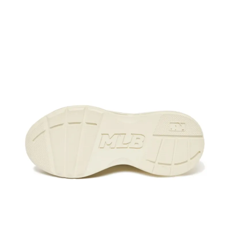 MLB Big Ball Chunky Anti Slip And Wear Resistant Lightweight Low Top Chunky Sneakers Unisex Beige-5