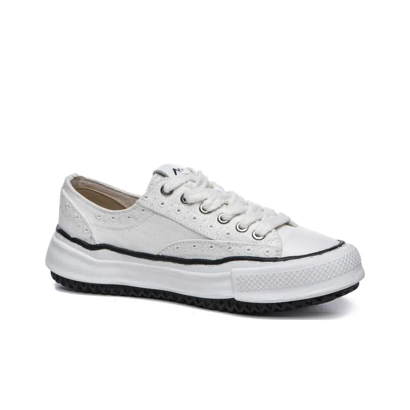 TARRAMARRA Canvas Shoes Women's Low-Top Black-1