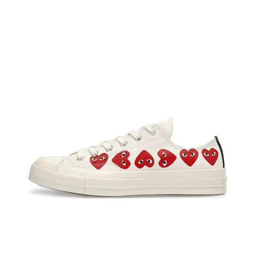 Converse Chuck Taylor All Star 70 Ox Comme Des Garcons PLAY Multi-Heart White