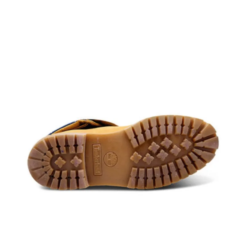 Timberland Roll Top Boots Basic 'Wheat Blue'-4