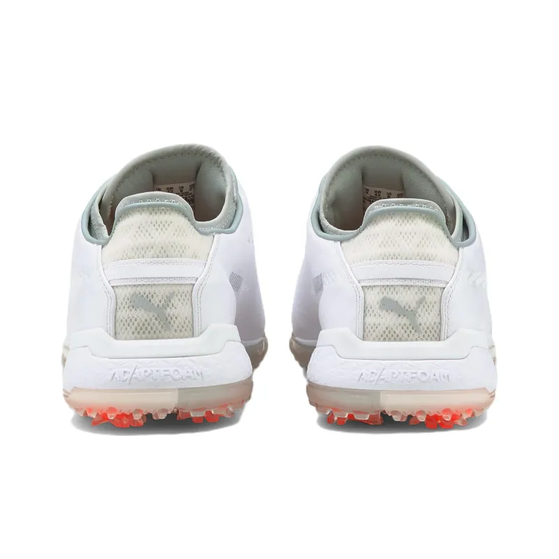 PUMA Fusion Pro Adapt Delta Wear resistant Non Slip Golf Shoe White-3