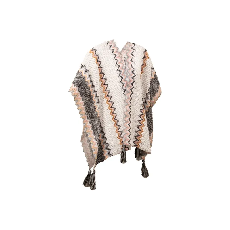 BAIJUAN Shawls Women's-3