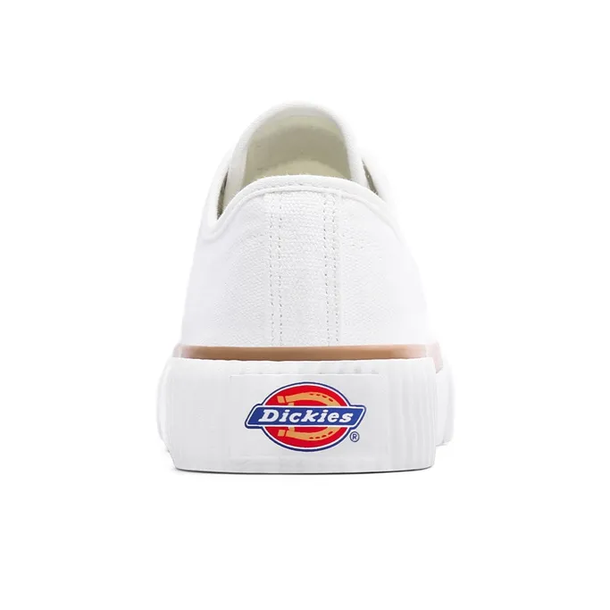 Dickies Canvas Shoes Unisex Low-Top White-2