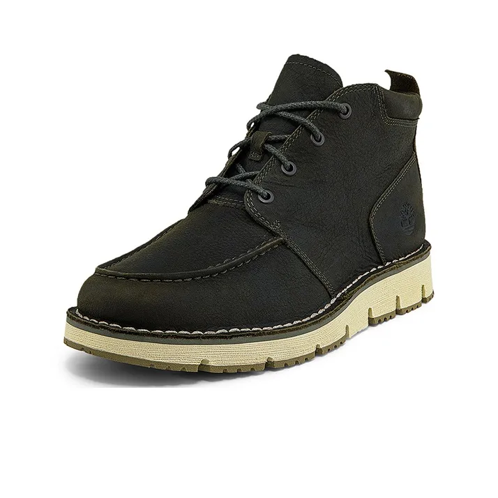 Timberland Westmore Moc Toe Chukka Boot 'Dark Olive Green'-3
