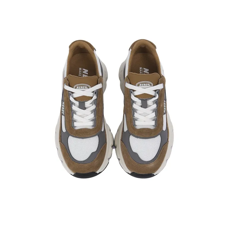 NERDY Abrasion-Resistant Low-Top Chunky Sneakers Women's-4