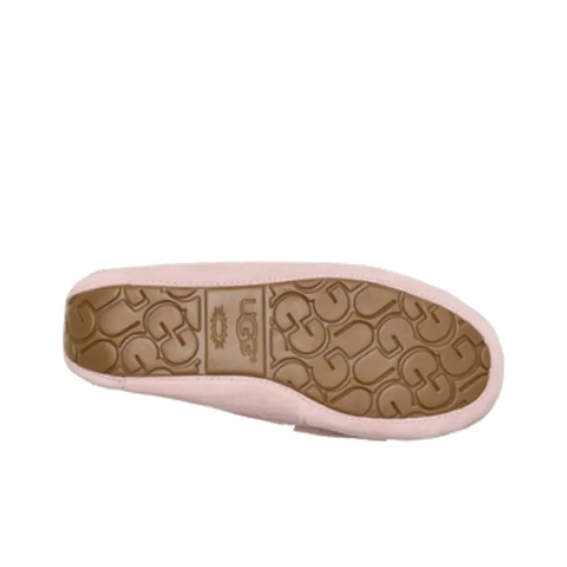 UGG Dakota Suede Bow Slipper 'Pink Crystal' Women's-5