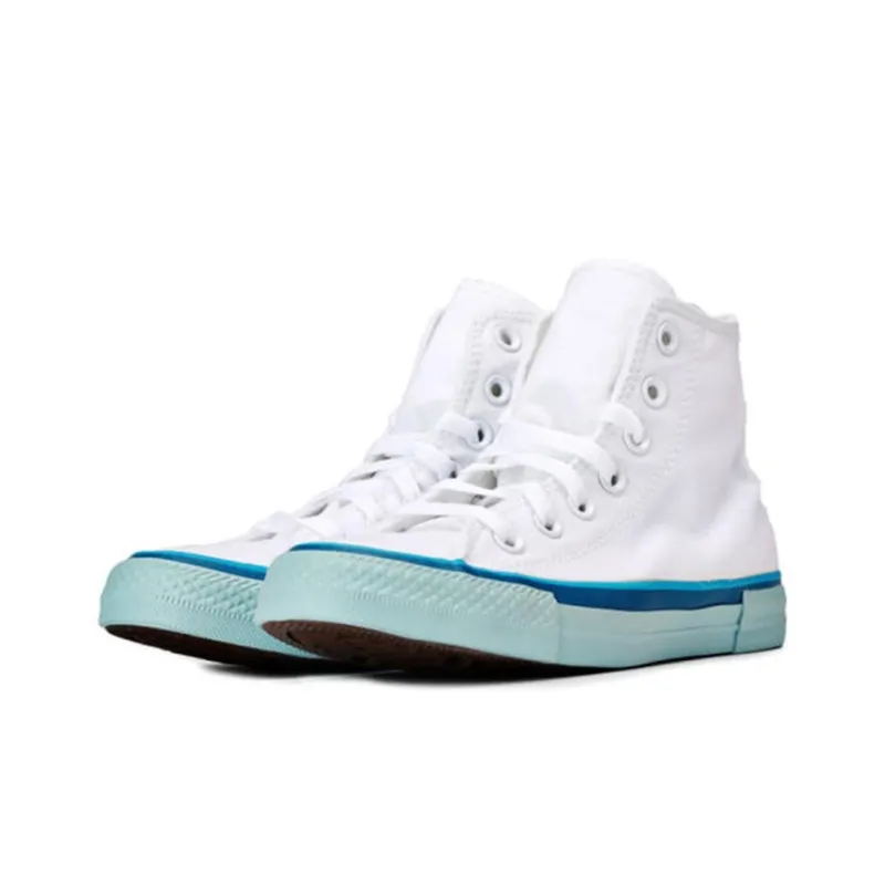 Converse Chuck Taylor All Star Hi 'White Blue' Women's-2