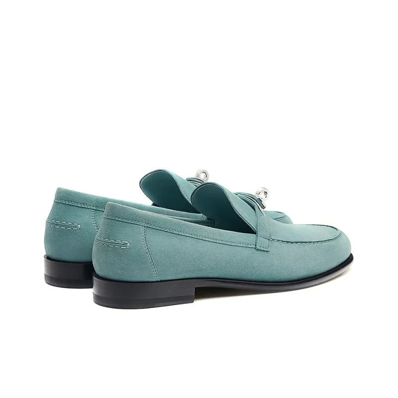 HERMES Destin Casual Single Shoes Women's Aqua Green-3