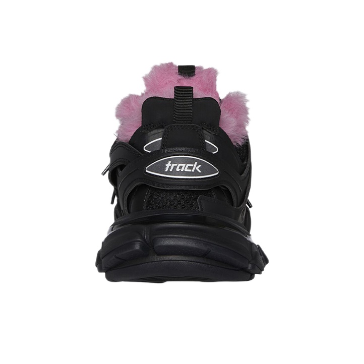Balenciaga Track Fake Fur Black Pink Women's US W 7 - Cheap Balenciaga Track Fake Fur Black Pink Women's US W 7 - Cheap
