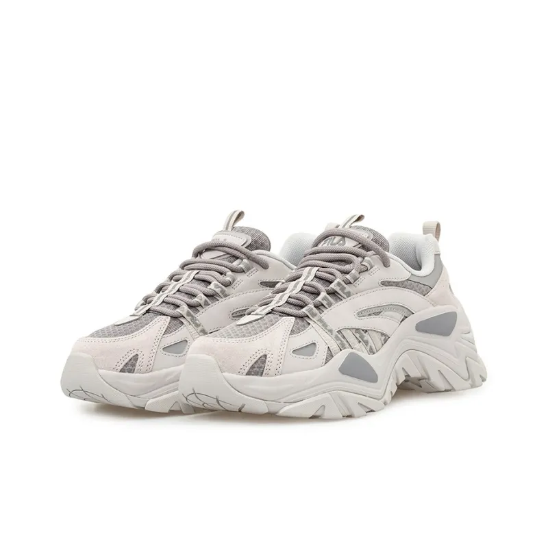 FILA FUSION Flatform Chunky Shoes Grey Women's-3