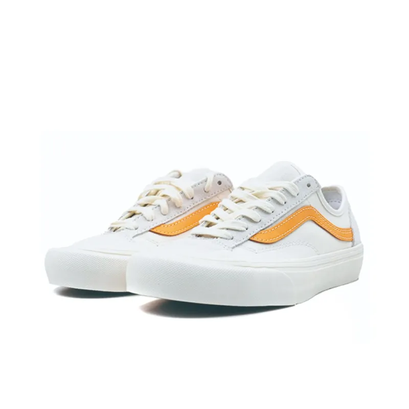 Vans Style 36 Canvas Shoes White/Yellow-2