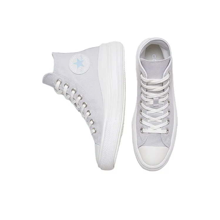Converse Chuck Taylor All Star Move Platform Hi Mouse Grey Women's-3