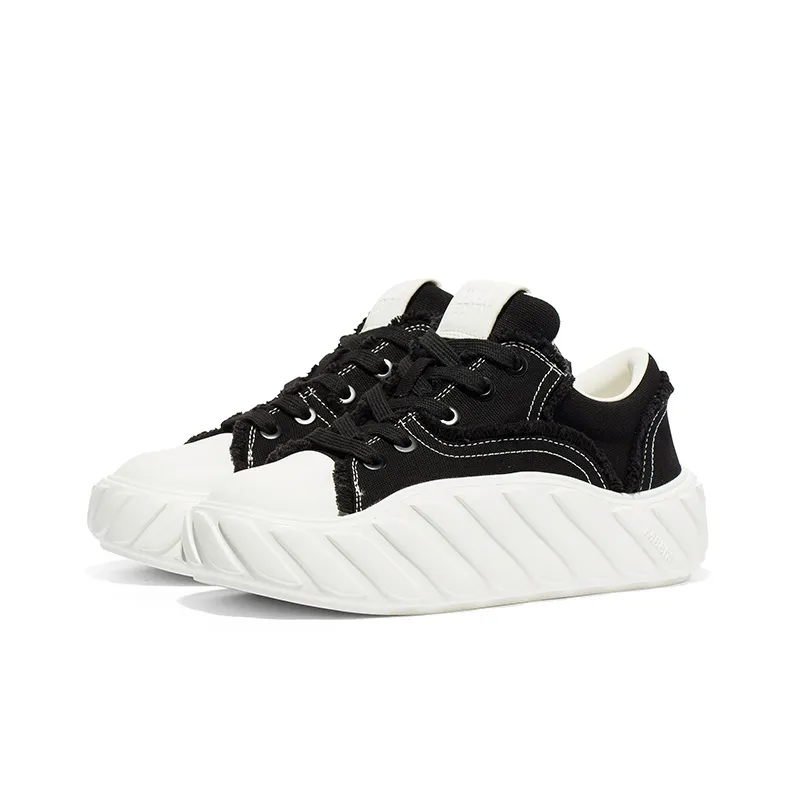 Coup De Foudre Cushioning Lightweight Breathable Height Increasing Low-Top Skateboard Shoes Women's-7