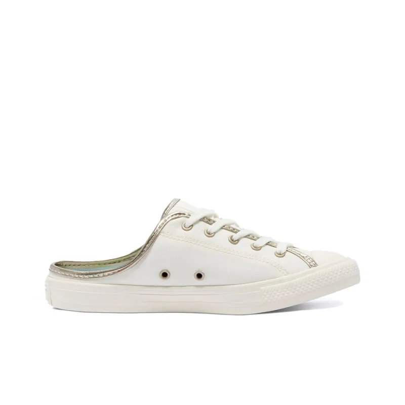 Converse Women's Chuck Taylor All Star Dainty Mule 'Washed Florals Egret Light Gold' Women's-1