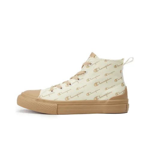 Champion Campus Canvas Shoes Unisex High-Top Beige