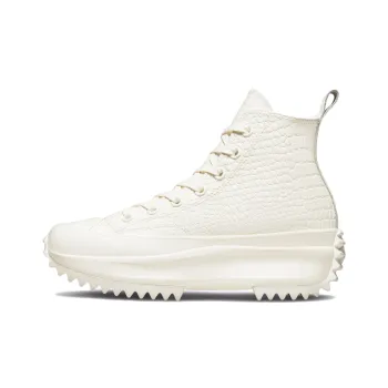 Converse Run Star Hike Canvas Shoes Unisex High-Top White