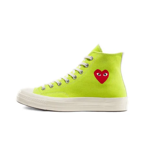 Converse Chuck Taylor All Star 70 Hi Comme Des Garcons PLAY Bright Green