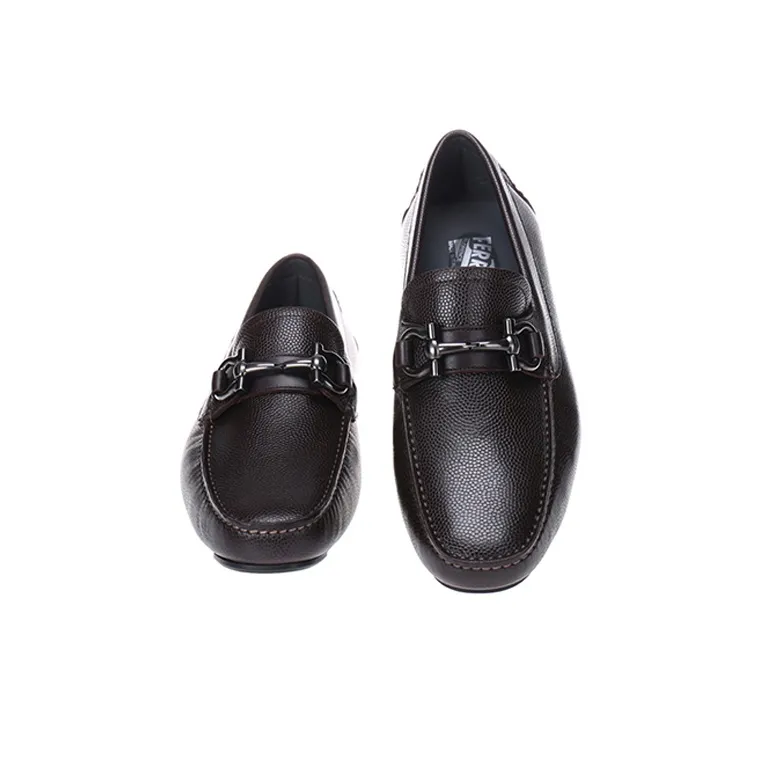 Ferragamo Gancini Moccasin Loafers Men's-3