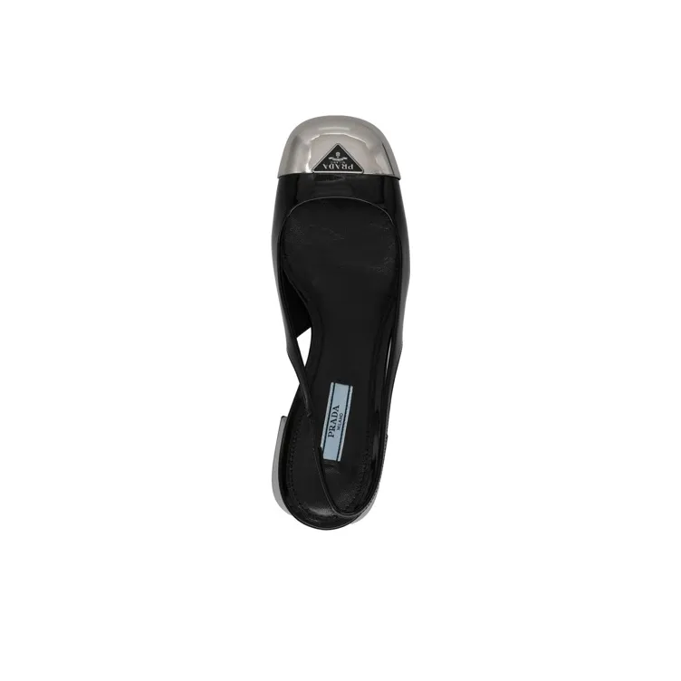 PRADA Women's Casual Shoes Women's Black Silver-4