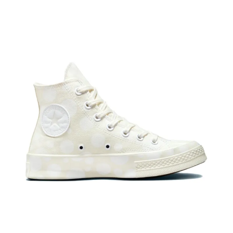 Converse Chuck Taylor All Star 70 Hi Polka Dots Egret White Egret Women's-1