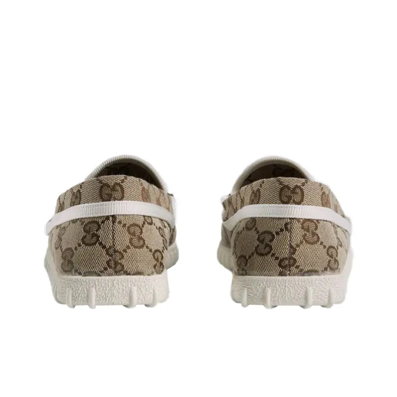GUCCI Horsebit Flat Shoes Casual Shoes Women's Ebony-3