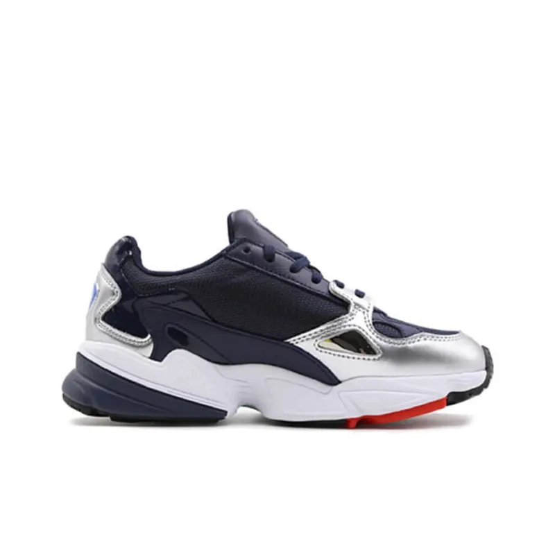 Adidas Falcon Collegiate Navy Silver Metallic Women's-1
